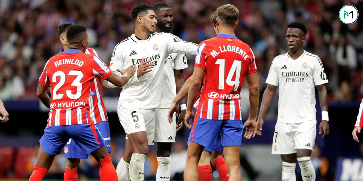 عکس از تقابل دو تیم مادریدی