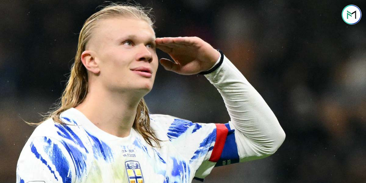 عکس از ارلینگ هالند