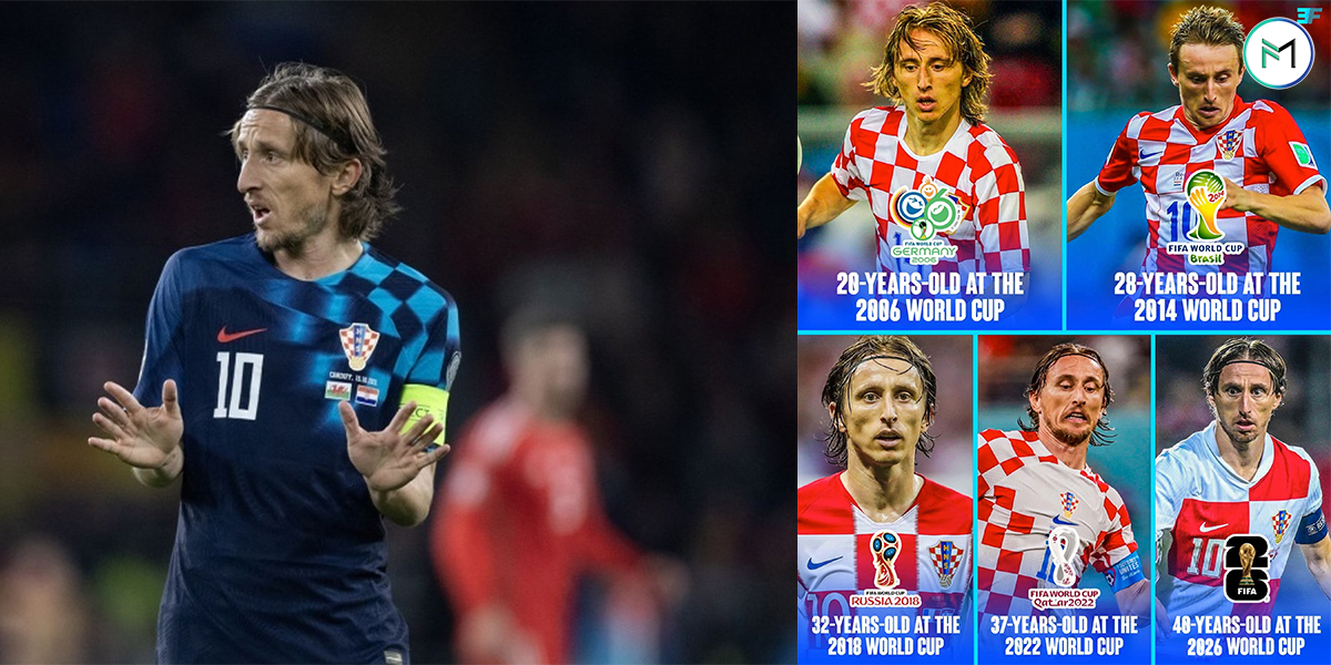 عکس از آمار و ارقام لوکا مودریچ در جام جهانی